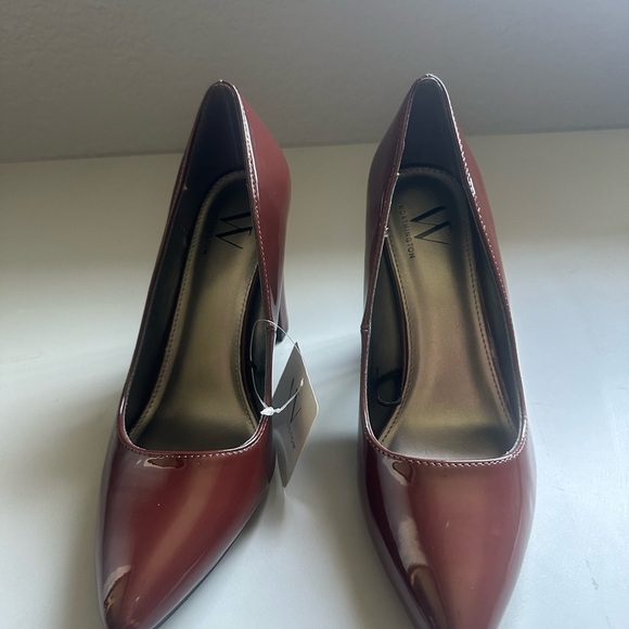 Worthingtong zool pointed toe block heel pumps women’s size 6.5 M coco - Picture 2 of 10